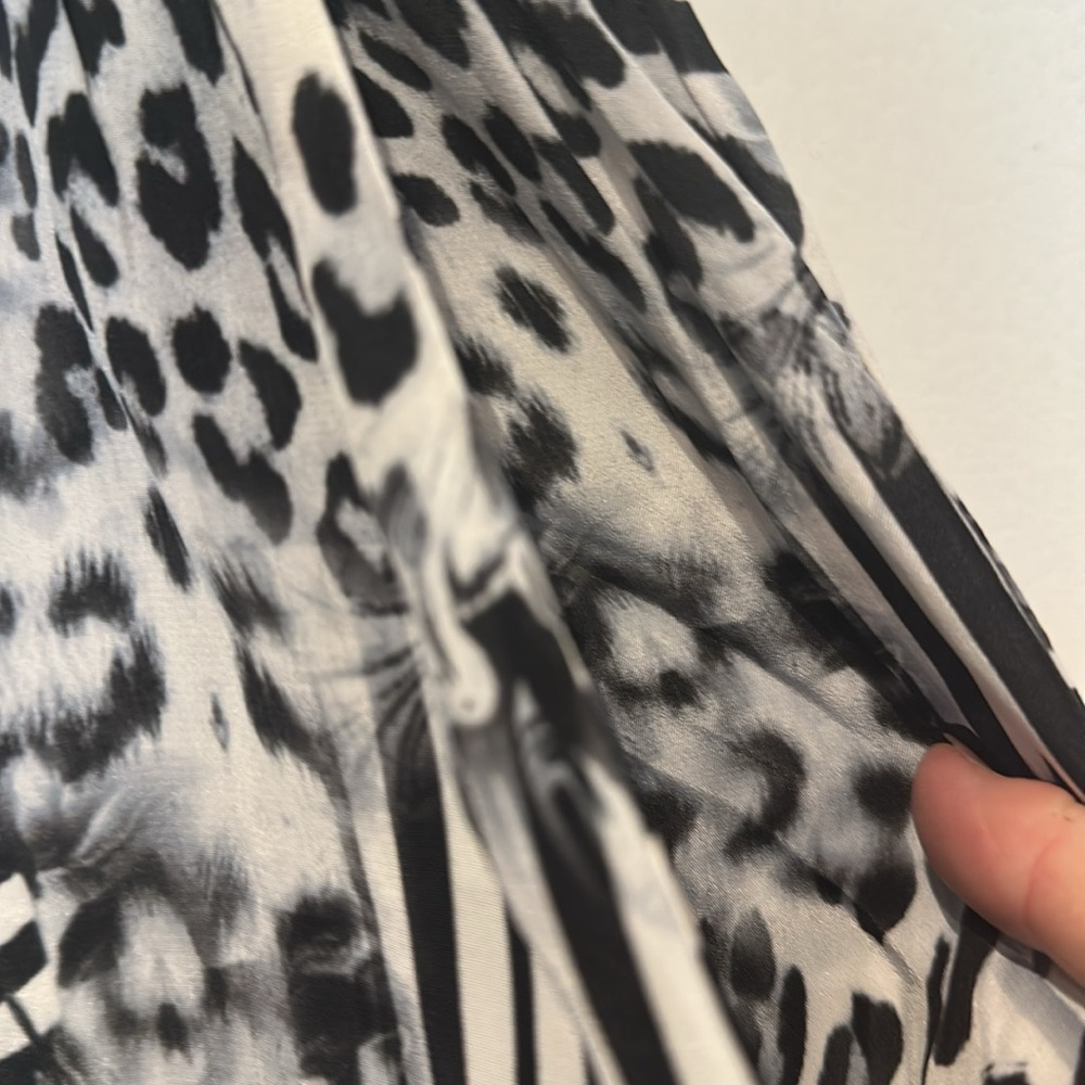Zebra viscose crepe pant - medium. The Swank store in Australia - Picture 3 of 5
